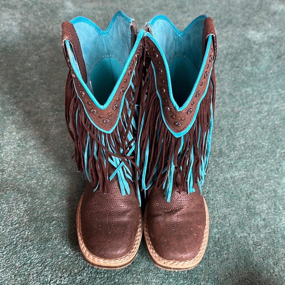 Girls Size 10 cowgirl boots
